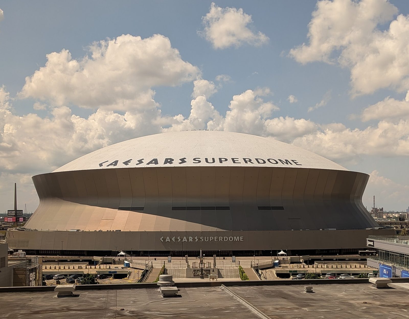 New Orleans Saints game day at Caesars Superdome