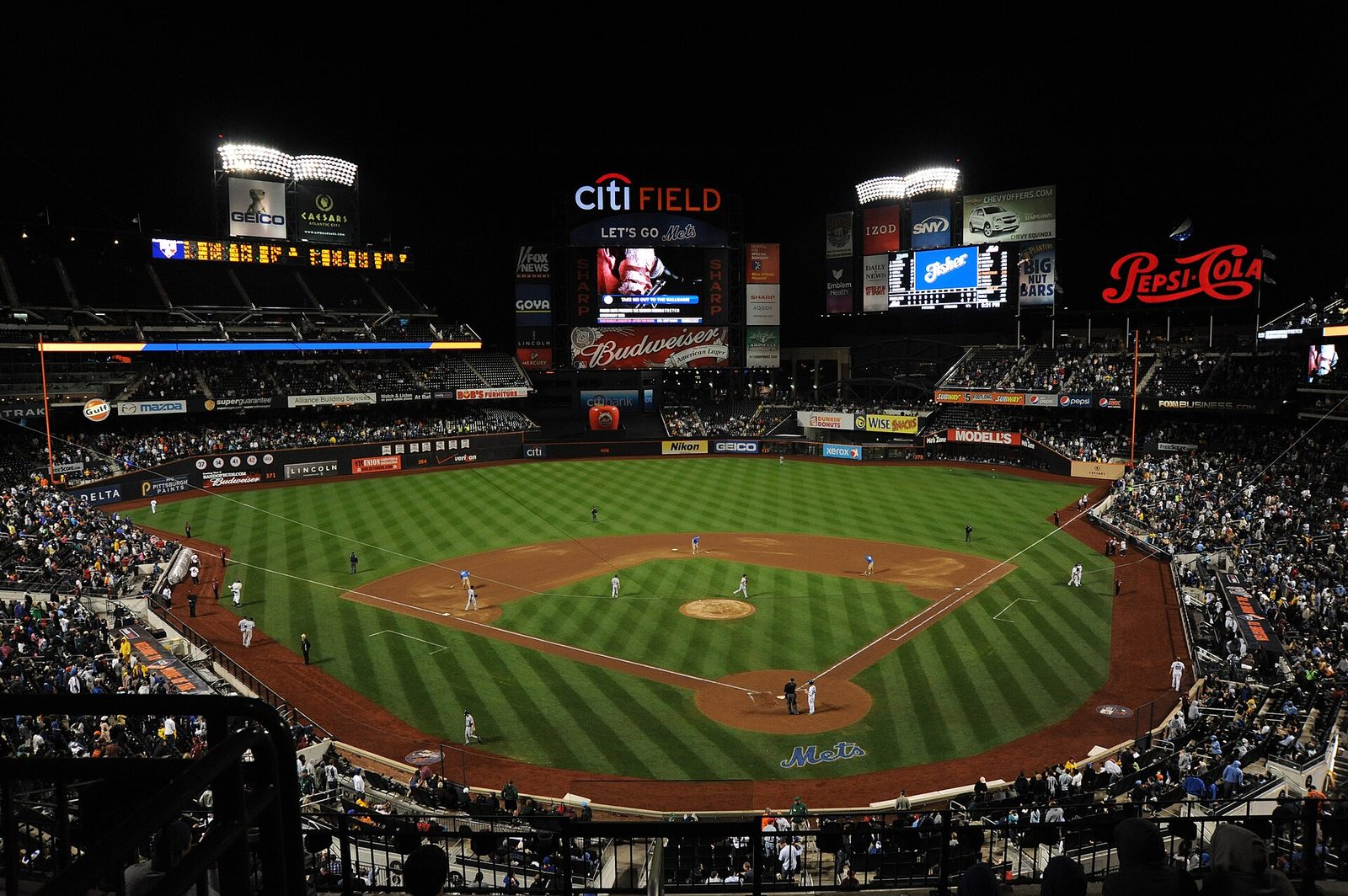 New York Mets game day at Citi Field